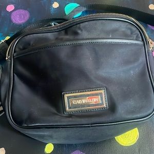 black calvin klein purse , worn once
